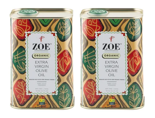Vista 10 de Zoe, Aceite de oliva virgen extra orgánico, 25.5 onzas