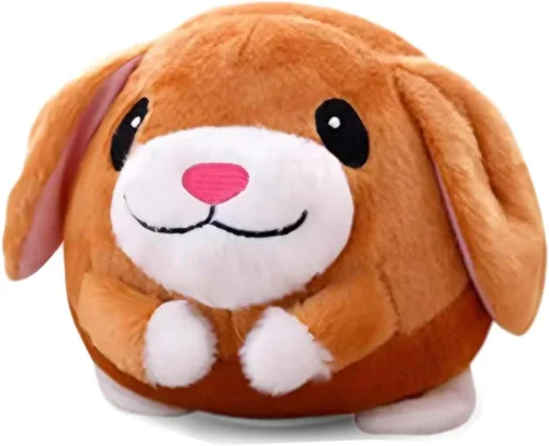 Vista 10 de Juguete de pelota para perro que habla chirriante interactivo de alta calidad 2026, juguete de peluche para mascotas en movimiento activo, juguete