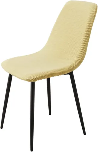 Vista 13 de Juego de 4/6/2 fundas elásticas de terciopelo para sillas de comedor, fundas de silla de comedor, estilo moderno, universal, sin brazos, protector
