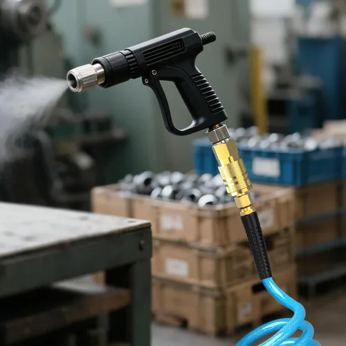Vista 7 de Accesorios de aire industriales macho NPT de 1/4 pulgadas, accesorios de aire de conexión rápida de latón, enchufe de accesorios para compresores