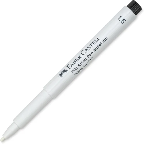 Vista 4 de Faber-Castell Rotulador a base de agua Pit Artist Pen 199 Negro 1.5 167890