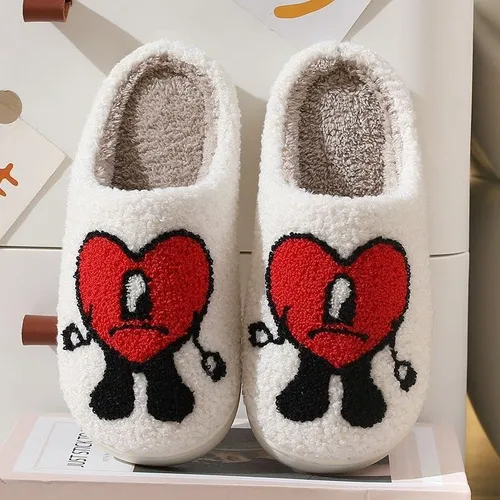 Vista 3 de Zanjkr Slippers For Women Men Fuzzy Slippers Warm Cozy House Slippers For Women Indoor Outdoor Slippers