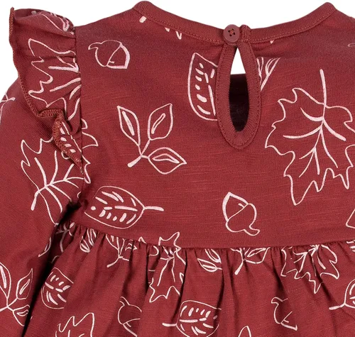 Vista 4 de Gerber Paquete de 2 vestidos de manga larga para bebé niña