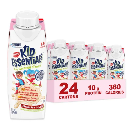 Vista 8 de BOOST Kid Essentials - Bebida nutricional equilibrada para niños, con calorías y nutrientes adicionales, chocolate Craze, 8 onzas líquidas