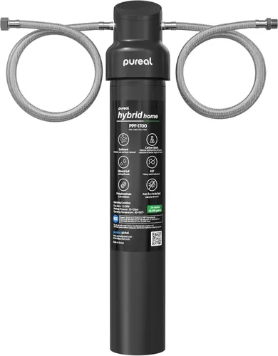 Vista 8 de Pureal Hybrid Home PPF-1000 - Filtro de repuesto de bloque de carbono de 10 pulgadas, 10000 galones, sedimento mineral KDF polifosfato, NSF/ANSI 42