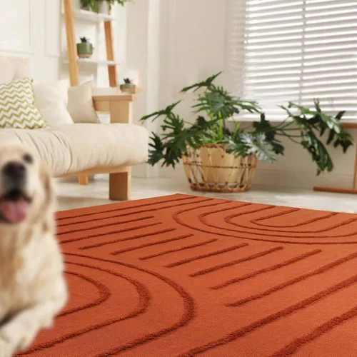 Vista 12 de LEEVNA - Alfombra de baño lavable estilo bohemio de 2 x 3 pulgadas, tejida