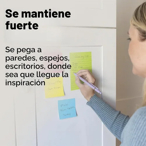 Vista 9 de Notas superadhesivas de la marca Post-it, 5 x 8 in., Rio de Janeiro Collection
