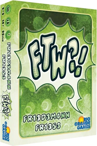 Vista 3 de Rio Grande Games FTW? Juego de cartas, juegos de fiesta de estrategia rápida para 2-6 jugadores, mayores de 14 años, menores de 30 minutos