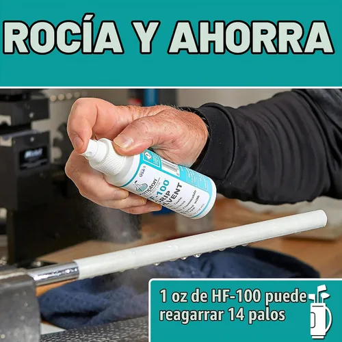 Vista 4 de Kit Básico de Agarre de Golf Brampton para Reacondicionamiento de Palos de Golf - 15 Cintas de Agarre de Golf Premium de 2"x10", y Solvente