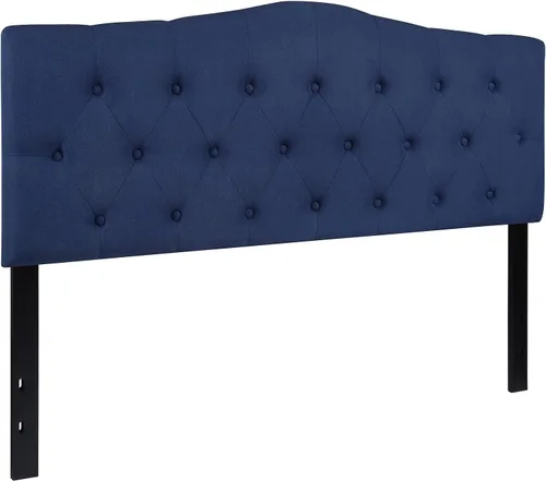 Vista 14 de Flash Furniture Cambridge - Cabecera tapizada capitoné tamaño individual en tela beige