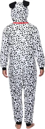 Vista 5 de Sincere Party Mono de mono, mono dálmata, mono de muñeco de nieve para adultos, pijama de animal Oneise para hombres y mujeres unisex