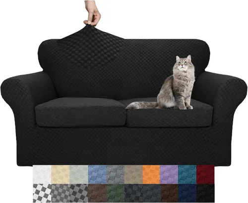 Vista 158 de YEMYHOM - Fundas elásticas para cojín individual, protector de sofá, silla, asiento, funda deslizante, funda suave de sofá, reemplazo, grande, a