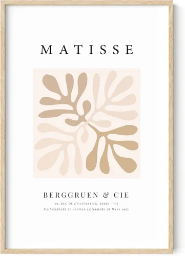 Vista 49 de HAUS AND HUES Matisse - Lámina de arte moderno minimalista - Arte de pared estético de Henri Matisse, póster abstracto para cuarto de dormitorio