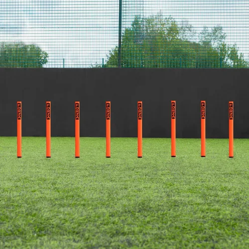 Vista 22 de FORZA Slalom - Bastones de agilidad Mejora la resistencia, la velocidad y el juego de pies Opciones de color, tamaño y base de goma disponibles