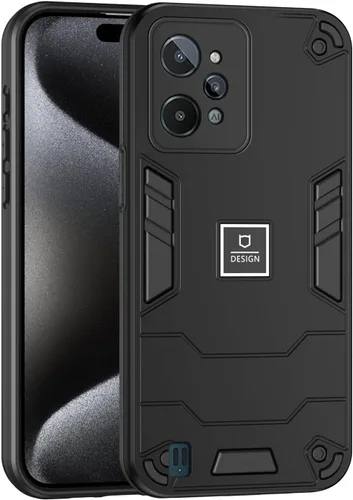 Vista 227 de Funda compatible con Redmi A1, compatible con Redmi A2 2 en 1 [PC dura + TPU], funda de teléfono negra