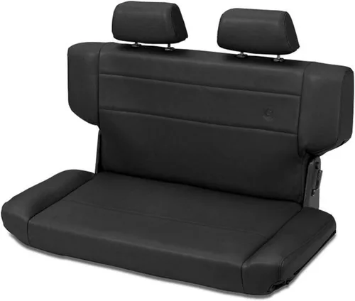 Vista 3 de Bestop 3943537 Spice Trailmax II Asiento trasero plegable y abatible - Jeep Wrangler 1997-2006