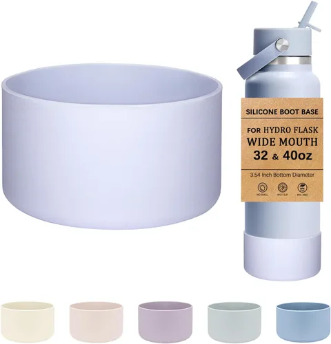 Vista 36 de HEYSKAY - Base de silicona para botella de agua Hydro Flask de boca ancha de 32 a 40 onzas