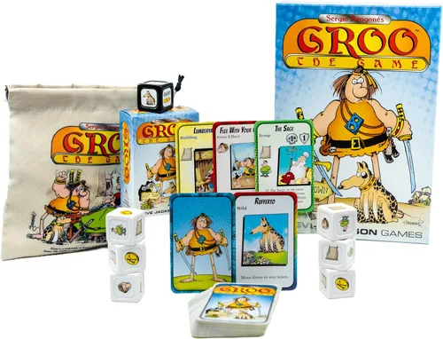 Vista 3 de Groo The Game de SJG, juego de mesa de estrategia