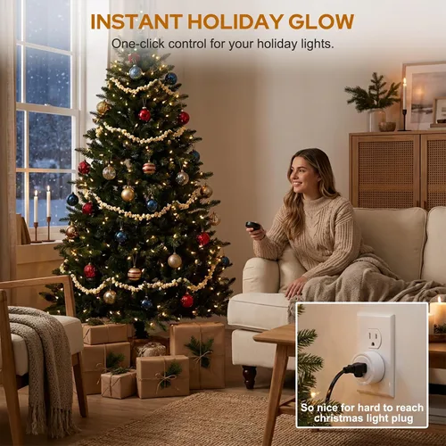 Vista 2 de LoraTap Remote Control Outlet: Control Hard to Reach Switches Easily