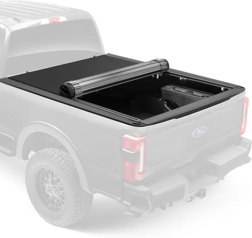 Vista 7 de RealTruck TruXedo Deuce Hybrid - Cubierta Tonneau para caja de camioneta, 797701, se adapta a la caja del Ford F-150 de 2015 a 2024 de 5 pies 7
