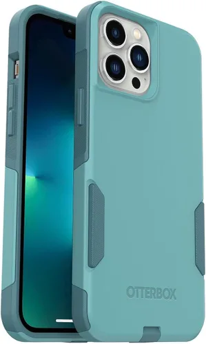 Vista 9 de OtterBox Commuter Series - Funda para iPhone 13 Pro Max y iPhone 12 Pro Max (Solo) - Embalaje no comercial - (Negro)