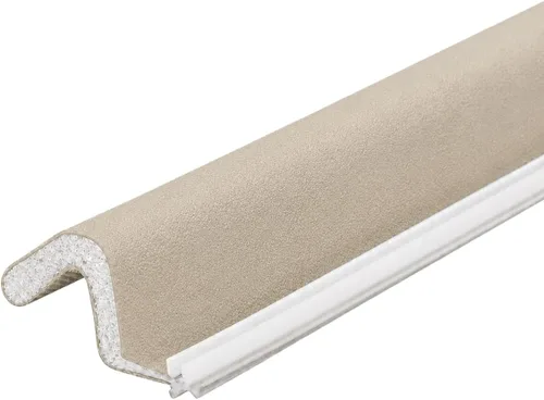 Vista 5 de Burlete de 3 piezas para puertas con corte Q-Lon, se envía recto, no enrollado, juego de sellos de puerta de espuma blanca, 1 x 36 + 2 x 84 Blanco