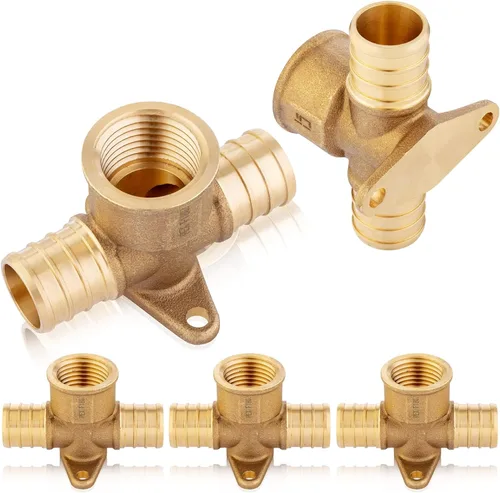 Vista 10 de Paquete de 2 camisetas EFIELD de 1 pulgada Pex X 1 "Pex X 3/4" hembra