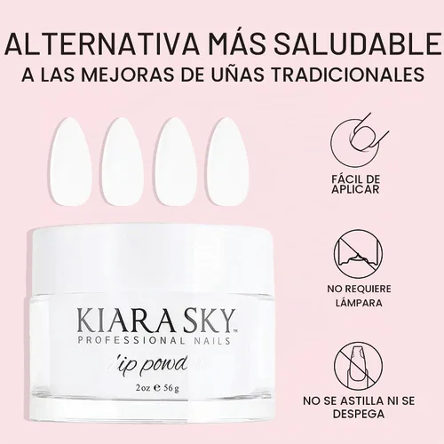 Vista 5 de Kiara Sky Polvo para Inmersión Essentials 2 oz, Transparente