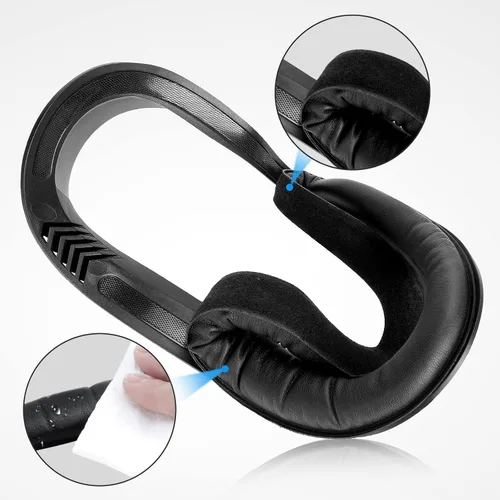 Vista 4 de SUPERUS Funda facial y cubierta para lente compatible con OculusMeta Quest 2 accesorios (negro)
