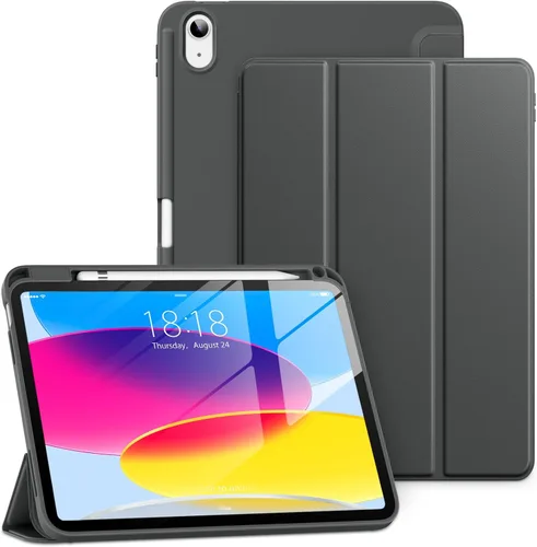 Vista 13 de DTTO Funda para iPad (A16) de 11ª Generación de 11 Pulgadas 2025, Funda para iPad de 10ª Generación de 10.9 Pulgadas 2022, Funda Protectora Trasera