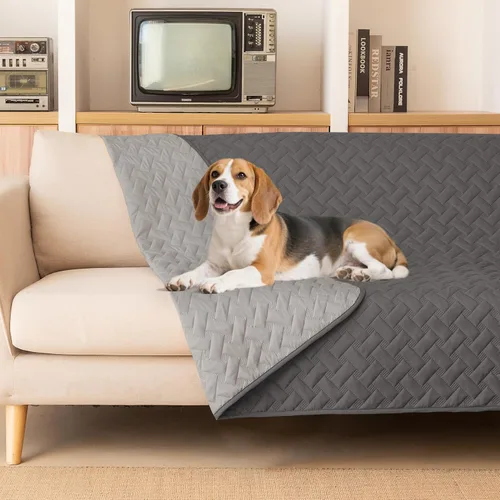 Vista 13 de gogobunny Manta impermeable 100 % de doble cara para perro, funda suave para mascotas, reversible, protege muebles, sofá, auto para cachorros, gatos