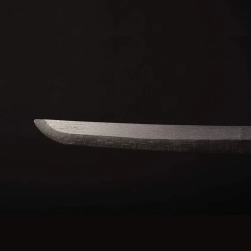 Vista 6 de Espadas Katana de anime de madera para cosplay, espada Samurai Tanjirou, cuchillo de rueda solar de espada, negro de 40 pulgadas30 pulgadas