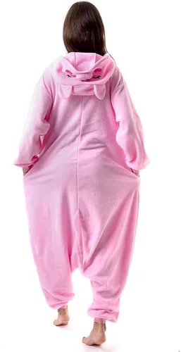 Vista 5 de Beauty Shine Unisex Adult Onesie Pajamas, Cartoon Costume Halloween Christmas Sleepwear Jumpsuit Plush Cosplay