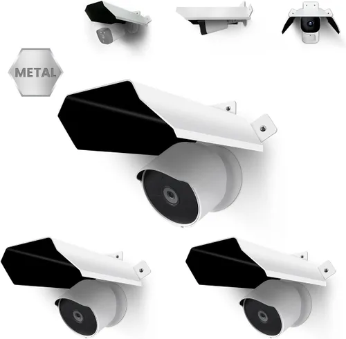Vista 11 de Cubierta Universal para Cámara de Seguridad - Protector Solar y de Lluvia, Techo Protector Impermeable para Cámaras Domo y Bala de Exterior
