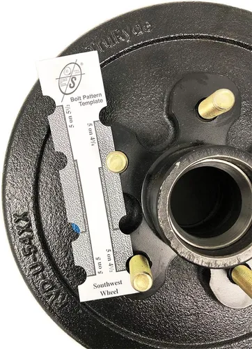Vista 3 de 3,500 libras. Kit de freno eléctrico de eje para remolque 5-4.5 pulgadas