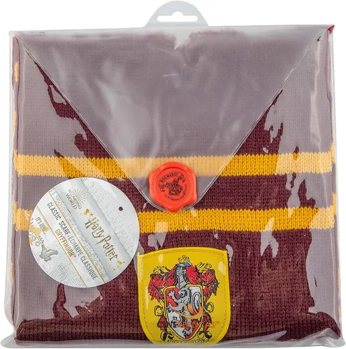 Vista 7 de Bufanda de Harry Potter 74 pulgadas tela ultra suave bolsa zip de Cinereplicas Algodón Gryffindor talla única
