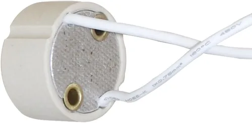 Vista 3 de (Lote de 10) SpiritLED GU10 Socket, conector de cable para bombilla GU10