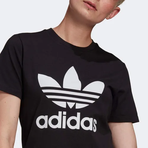 Vista 4 de adidas Originals Camiseta Adicolor Classics Trefoil para mujer