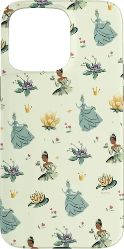 Vista 28 de iPhone 16 Disney Princess Tiana La Princesa y la Rana Print Case