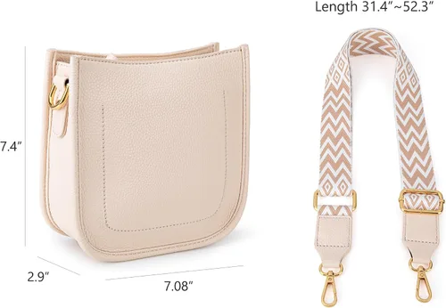 Vista 5 de Montana West Bolsos cruzados para mujer con múltiples bolsillos y correa ajustable