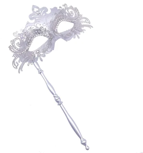 Vista 19 de Máscara veneciana para mujeres y hombres, para fiesta de disfraces, baile de graduación, Halloween, Mardi Gras