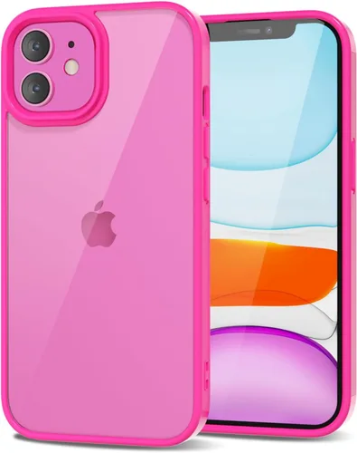 Vista 46 de LoeoeL para iPhone 8 Plus/ 7 Plus Funda Transparente, Funda Híbrida de Teléfono [Plástico Duro y Parachoques de Silicona Suave] Cubierta Protectora