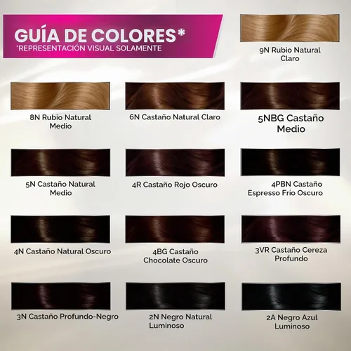 Vista 7 de John Frieda Color de Espuma de Precisión, Negro Azulado 2A, Kit de Coloración Capilar de Cobertura Completa, Cobertura Anti-Desvanecimiento de 2A