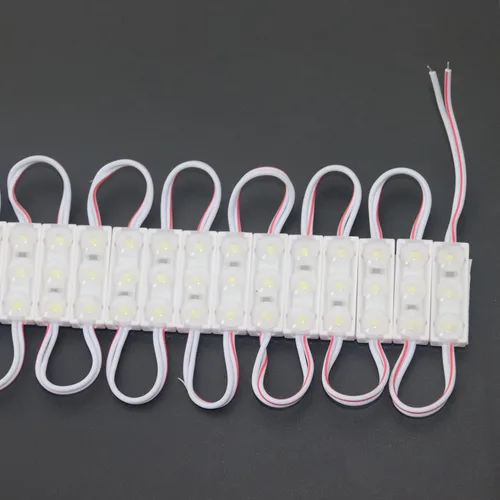 Vista 4 de 200pcs mini 3 LED Sign Storefront Lights Module blanco Super brillante 2835 SMD impermeable para letreros de letras publicitarias con cinta adhesiva