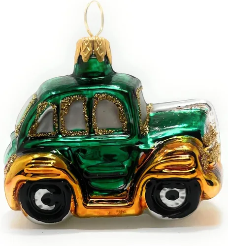 Vista 15 de Adorno de Navidad de ángel mini de vidrio soplado hecho a mano de Polish Gallery