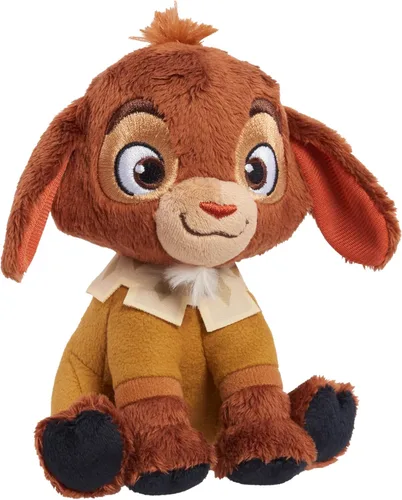 Vista 4 de Disney Wish Peluche Parlante Valentino de 5 Pulgadas, Animal de Peluche, Cabra, Felpa Súper Suave, Juguetes para Niños de 2 Años en Adelante por
