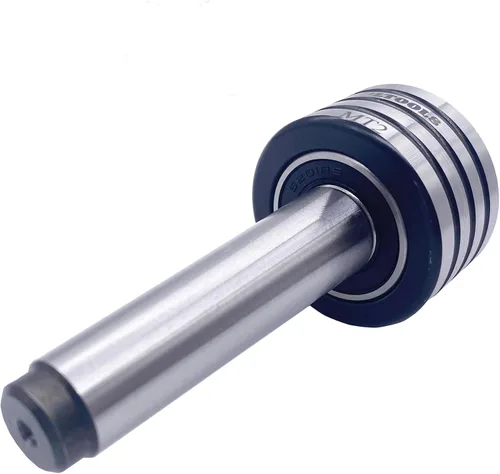 Vista 4 de DLTOOLS MT2 Heavy Duty Live Bearing Tailstock Metal Herramienta de torno de madera