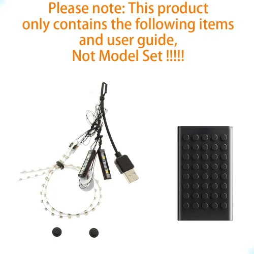 Vista 3 de GEAMENT Kit de luces LED compatible con Lego 2022 Ford GT – para Technic 42154 (juego de modelos no incluidos)