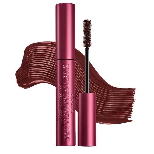 Vista 14 de Too Faced Better Than Sex Volumizing and Lengthening Mascara Vegan Formula, Dramatic Volume and Length Cruelty-Free Eye Makeup + Hourglass Brush