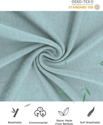 Vista 2 de Jimonda Pijama de bambú, pies unisex de una sola pieza, cierre de cremallera de 2 vías